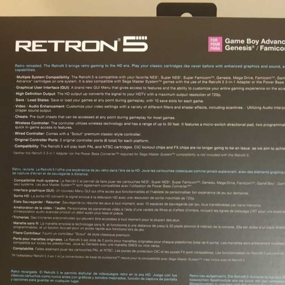 Retron 5 Hyper Beach Special Edition - New Sealed - Picture 7 of 10